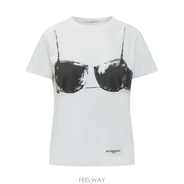 Givenchy 26SS ����� ���� Ƽ���� BW70FJP7FQ 116 WHITE BLACK26SS ����� ���� Ƽ���� BW70FJP7FQ 116 WHITE BLACK