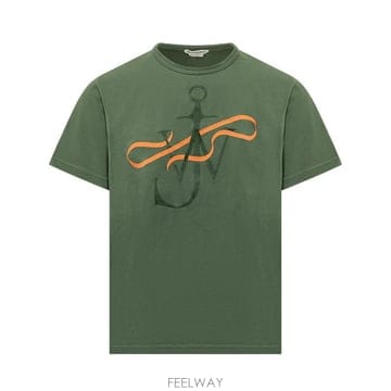 J.W.Anderson 26SS JW�ش��� ���� ��Ŀ Ƽ���� JT0320PG1937 500 GREEN26SS JW�ش��� ���� ��Ŀ Ƽ���� JT0320PG1937 500 GREEN
