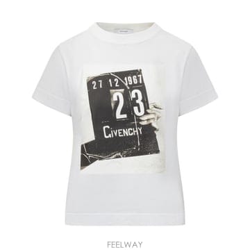 Givenchy 26SS ����� ���� Ƽ���� BW70FJP7A4 100 WHITE26SS ����� ���� Ƽ���� BW70FJP7A4 100 WHITE