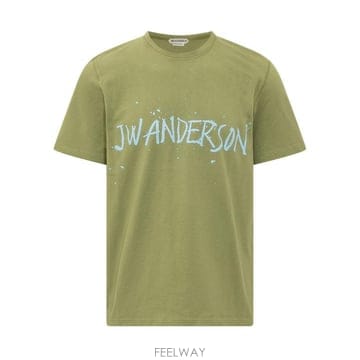 J.W.Anderson 26FW JW�ش��� ���� Ƽ���� JT0307PG1936 523 LEAF GREEN26FW JW�ش��� ���� Ƽ���� JT0307PG1936 523 LEAF GREEN