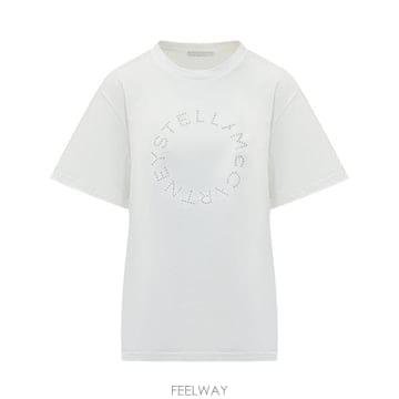 Stella McCartney 26SS ���ڶ� ��īƮ�� ���� Ƽ���� 6J01583SQA24 9000 PURE WHITE26SS ���ڶ� ��īƮ�� ���� Ƽ���� 6J01583SQA24 9000 PUR