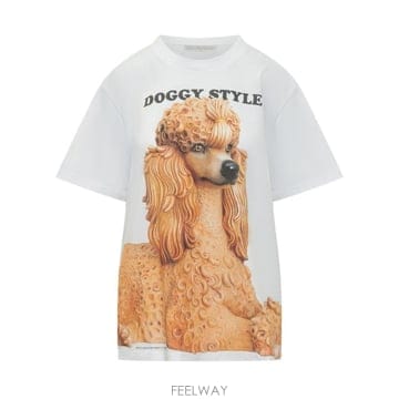 Stella McCartney 26SS ���ڶ� ��īƮ�� ���� Ƽ���� 6J01583SQA28 9000 PURE WHITE26SS ���ڶ� ��īƮ�� ���� Ƽ���� 6J01583SQA28 9000 PUR