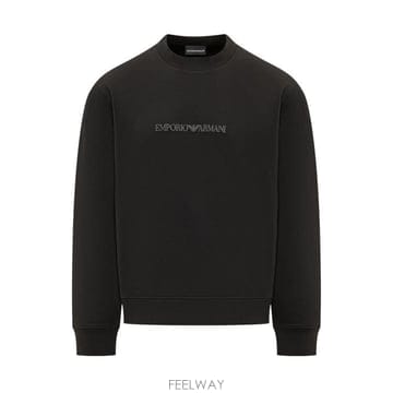 26FW 엠포리오 아르마니 긴팔 티셔츠 EM004541AF10013 MC540 BLACK