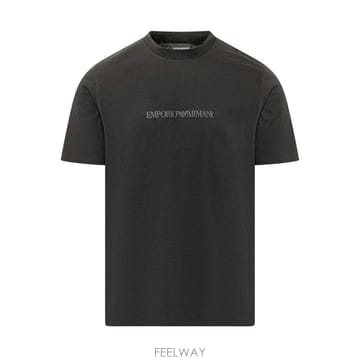 26FW 엠포리오 아르마니 반팔 티셔츠 EM004583AF13669 MC540 BLACK