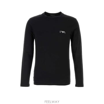 엠포리오 아르마니 LSLEEVE 크루 넥 티셔츠 EM000383AF B0442509278