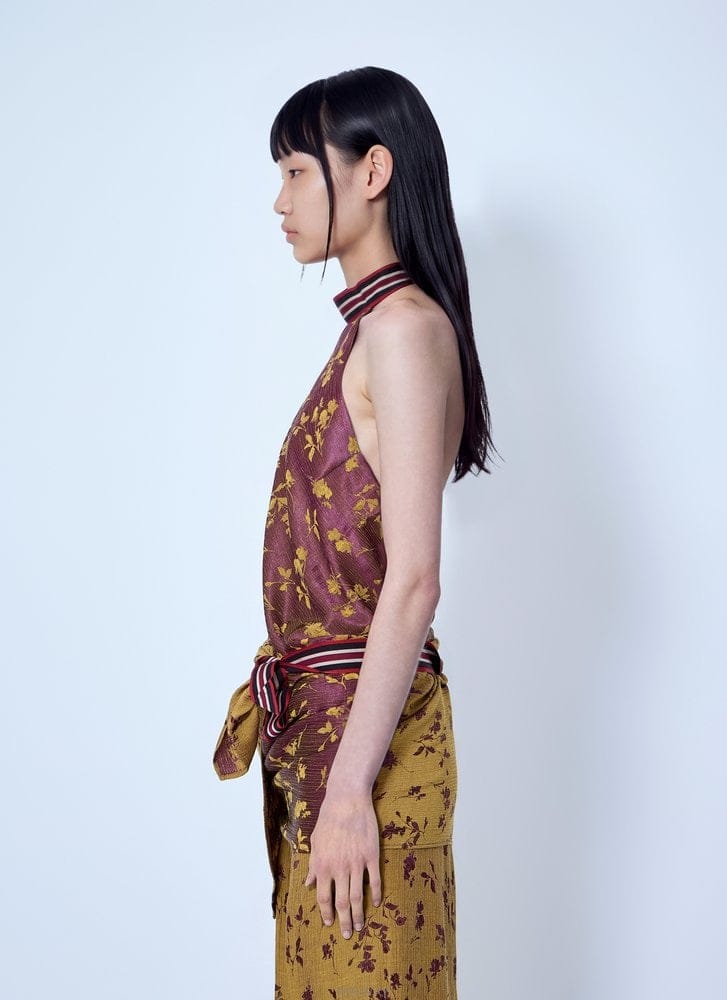 Dries Van Noten 26 F/W �帮�� �� ��ư HALTER �� �÷ζ� ����콺 262- B011250939526 F/W �帮�� �� ��ư HALTER �� �÷ζ� ����콺 262- B
