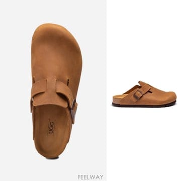 호주정품 오즈웨어 오지 맨 소프트 풋배드 남성 슬리퍼 OZWEAR UGG OB755M