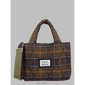 26 F/W A.P.C 아페쎄 백 콘 MOTIVO 타탄 LBA0587 B0042333640