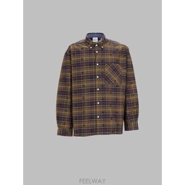 26 F/W A.P.C 아페쎄 와이셔츠 콘 RICAMO 모노그램 MS B0042429387