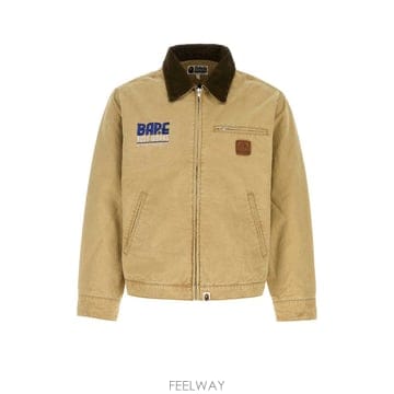 베이프 베이프 WORK 자켓 M 001LJM801009M BEIGE B0442507548