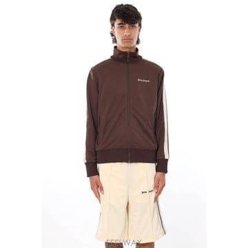 Palm Angels 26SS �ʾ����� ���� Ƽ���� PMBD058S26FAB001 BROWN26SS �ʾ����� ���� Ƽ���� PMBD058S26FAB001 BROWN