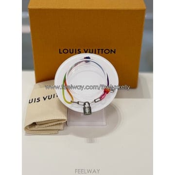 루이비통 실버 랏킷 X 버질 아블로 티타늄 팔찌 Q05269