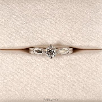[중고명품] 불가리 토르첼로 베네치아 컬렉션 PT 다이아반지 0.5ct 48호