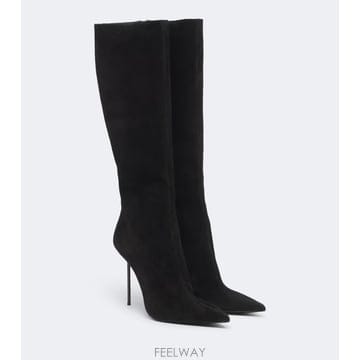 26 FW Paris Texas Lidia 스웨이드 니하이 부츠 TP582257045