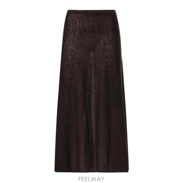 26FW 핀코 롱 스커트 In 메리노 울 앤 Alpaca 107333A3IQM05 TP582263487