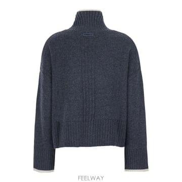 26FW 핀코 울 앤 캐시미어 터틀넥 스웨터 105446A3G1I76 TP582263336