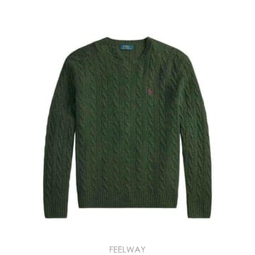26FW 폴로 랄프 로렌 울 크루 넥 스웨터 710876762507 TP582261450