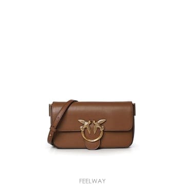 26FW 핀코 러브 One Slouchy 레더 백 107924A2JGM37Q TP582259534