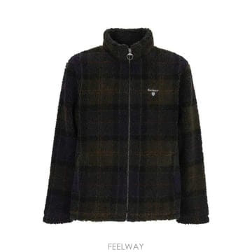 26FW 바버 타탄 플리스 집 자켓 MFL0187MFLTN43 TP582259304