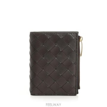 Bottega Veneta 인트레치아토 바이폴드 스몰 지갑 742330VCPP3 2132 TP95975749