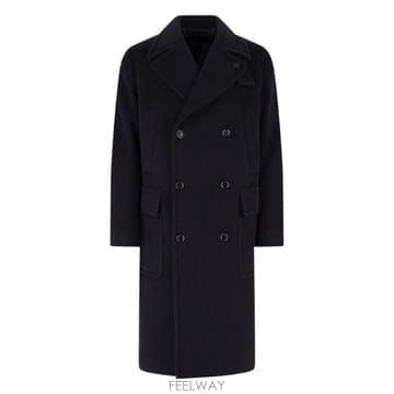 라르디니 더블 브레스트 롱 코트 AC23608CN65601 999 TP980192219