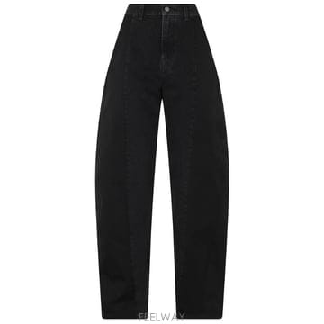 하이쿠레 클라이드 패널 와이드 레그 진 HEW03394DF218L0966099 USEDBLACKL0966 T