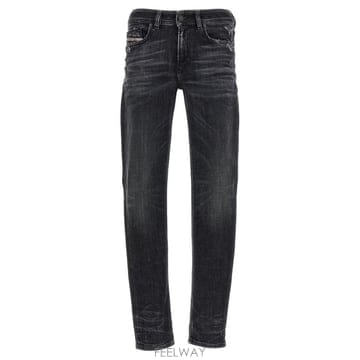 Diesel 디스트레스드 슬림 컷 진 A0359409G37 02 TP980188837