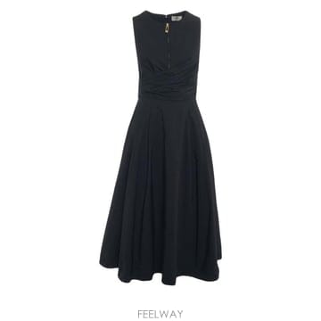 Elisabetta Franchi �����ں�Ÿ ����ġ �巹���� ũ��� �巹�� AB96666E2 110NERO TP980197544�����ں�Ÿ ����ġ �巹���� ũ��� �巹�� AB96666E2 110