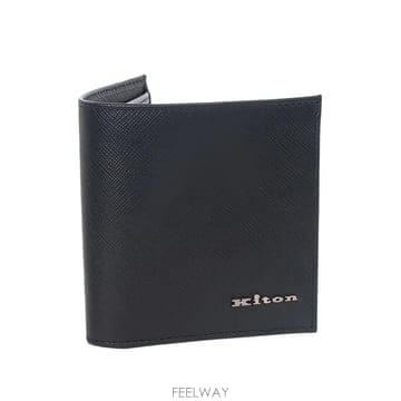 Kiton 26 FW Ű�� logo plaque leather wallet UPEA053N01269 TP4600874426 FW Ű�� logo plaque leather wallet UPEA053N01269 TP