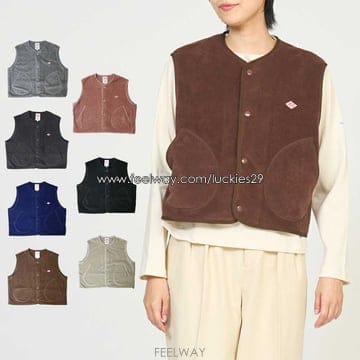 단톤 노카라 플리스 베스트
