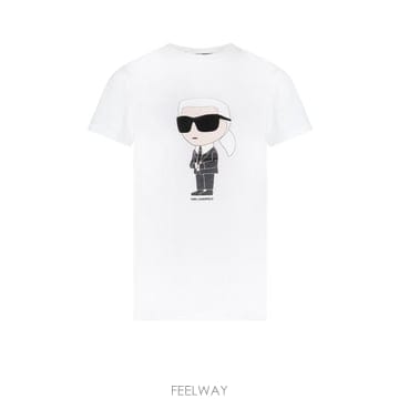 Karl Lagerfeld 26FW Į�����Ʈ ���� Ƽ���� 230W1700 100 white BIANCO26FW Į�����Ʈ ���� Ƽ���� 230W1700 100 white BIANCO