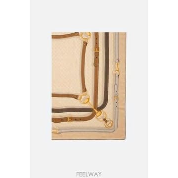 [E32]구찌 A007EB3GARI9700 여성 스카프 머플러 GUCCI wool and silk shawl