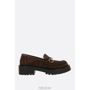GUCCI [E32]���� A0067SAADUN2714 ���� ���� �� ������ GUCCI suede loafers with[E32]���� A0067SAADUN2714 ���� ���� �� ������ GUCCI su