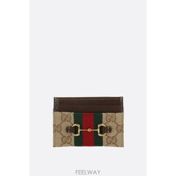 GUCCI [E32]���� 867122FAFV99653 ���� ī������ GUCCI Horsebit Web card case[E32]���� 867122FAFV99653 ���� ī������ GUCCI Horsebit