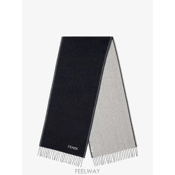 [N85]펜디 FXS416 남성 스카프 머플러 목도리 FENDI Cashmere scarf