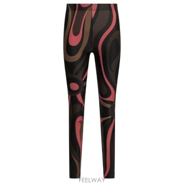[V90]Pucci 6UTT216U765002 여성 트라우저 면바지 조거팬츠 바지 Marmo Leggings