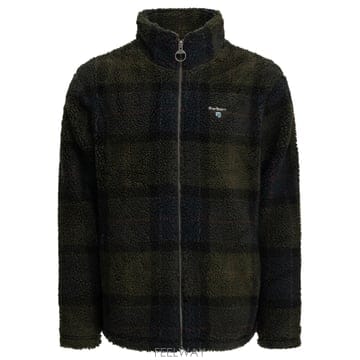 [V90]바버 MFL0187MFLTN43 남성 자켓 아우터 코트 바람막이 Tartan Fleece Fleec