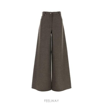 Max Mara [X45]�������� 2621136133600 003 ���� �������� Ʈ������ ���̵� ����� ���� Brown wo[X45]�������� 2621136133600 003 ���� �������� Ʈ������