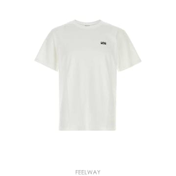 Loewe [X45]�ο��� H526Y22J98 WHITE ���� Ƽ���� �μҸ� ž White cotton t shirt[X45]�ο��� H526Y22J98 WHITE ���� Ƽ���� �μҸ� ž Whi