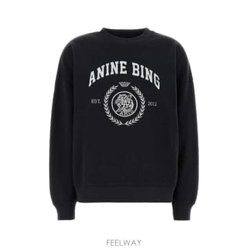 [X45]ANINE BING A0812679 VTG3 여성 스웨트셔츠 맨투맨 후드 스웻셔츠 Charcoal 
