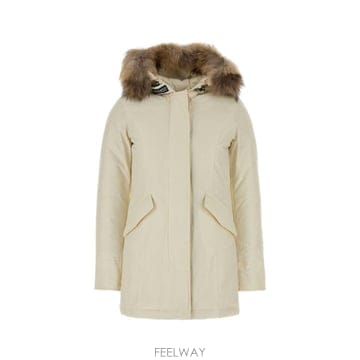 Woolrich [X45]�︮ġ CFWWOU0538FBUT0001 MKC ���� �е� �ٿ����� �ٿ��Ʈ Ǫ������ Ivory[X45]�︮ġ CFWWOU0538FBUT0001 MKC ���� �е� �ٿ����� 