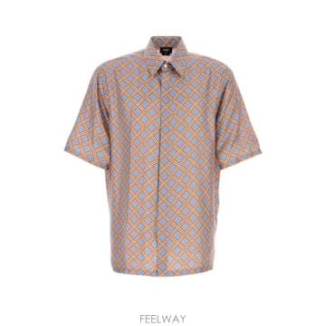FENDI [X45]��� FS1317B15T F0QB5 ���� ���� ���� ���� ���� Printed silk shirt[X45]��� FS1317B15T F0QB5 ���� ���� ���� ���� ���� Pr