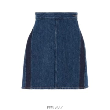 Givenchy [X45]����� BW413R517B 420 ���� ��ĿƮ ġ�� �� �̵� �̴Ͻ�ĿƮ Blue denim mini[X45]����� BW413R517B 420 ���� ��ĿƮ ġ�� �� �̵� ��