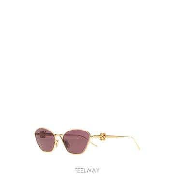 Loewe [X45]�ο��� LW40209U 5730A ���� ���۶� �Ȱ� ���̿��� Gold metal sunglasse[X45]�ο��� LW40209U 5730A ���� ���۶� �Ȱ� ���̿���