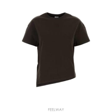 Loewe [X45]�ο��� S540Y22X59 BROWN ���� Ƽ���� �μҸ� ž ���� Chocolate cotton b[X45]�ο��� S540Y22X59 BROWN ���� Ƽ���� �μҸ� ž ��