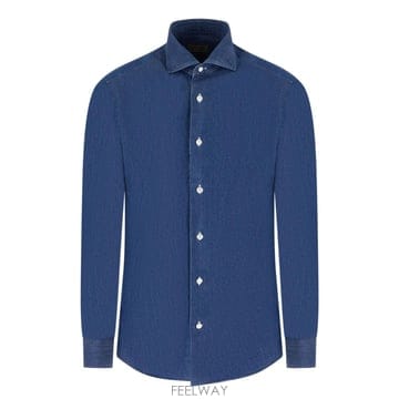 | Other Brand | [W63]BARBA 57256LIU13 01 ���� ���� ���� Camicia in denim[W63]BARBA 57256LIU13 01 ���� ���� ���� Camicia in den