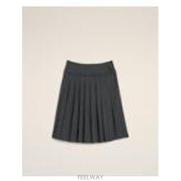 Ami [G95]�ƹ� USK483WV0211A189 ���� ��ĿƮ ġ�� MIDI PLEATED SKIRT[G95]�ƹ� USK483WV0211A189 ���� ��ĿƮ ġ�� MIDI PLEAT
