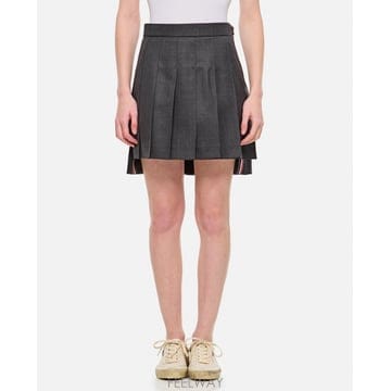 Thom Browne [G95]����� FGC402V00626025 ���� ��ĿƮ ġ�� PLEATED MINI SKIRT[G95]����� FGC402V00626025 ���� ��ĿƮ ġ�� PLEATED