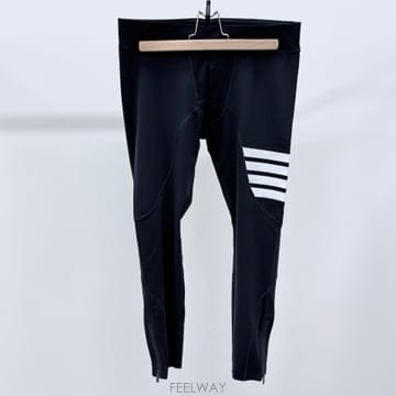 [S급/M] 톰브라운 사선완장 폴리아미드 트레이닝 팬츠 바지 네이비