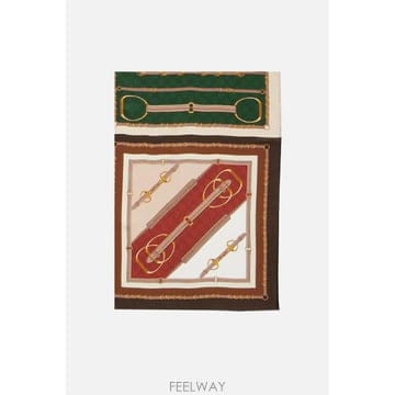 인더샵 GUCCI 구찌 하바나 그린 스카프